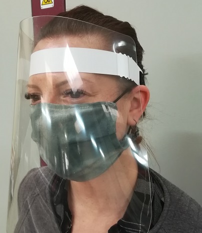 Face Shield Visors Back of 10